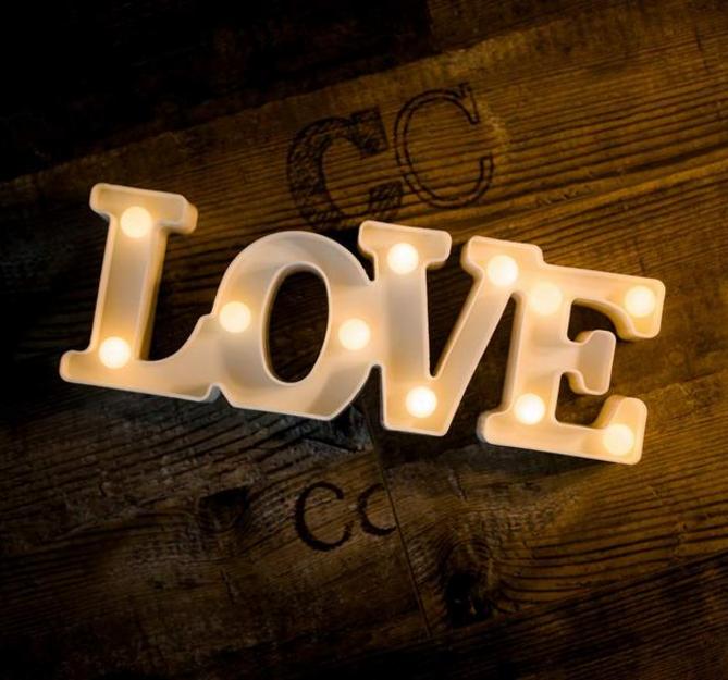 Marquee LED Light - LOVE Word Shape - Chronos