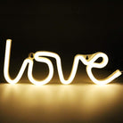 Neon Sign Lamp Wall Hanging | Battery & USB Operated | Love