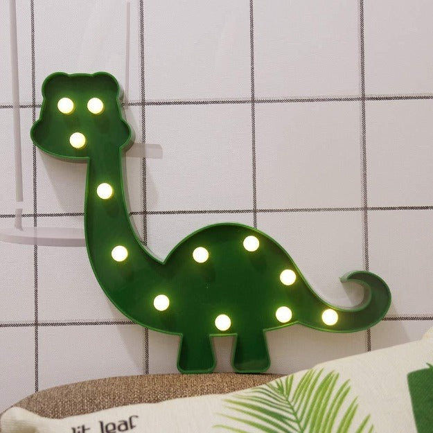 Marquee LED Light - Dinosaur Shape - Chronos