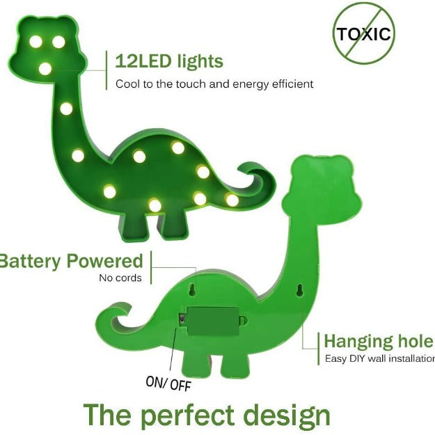 Marquee LED Light - Dinosaur Shape - Chronos