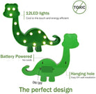 Marquee LED Light - Dinosaur Shape - Chronos