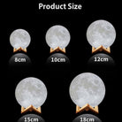 3D Moon Lamp chronos
