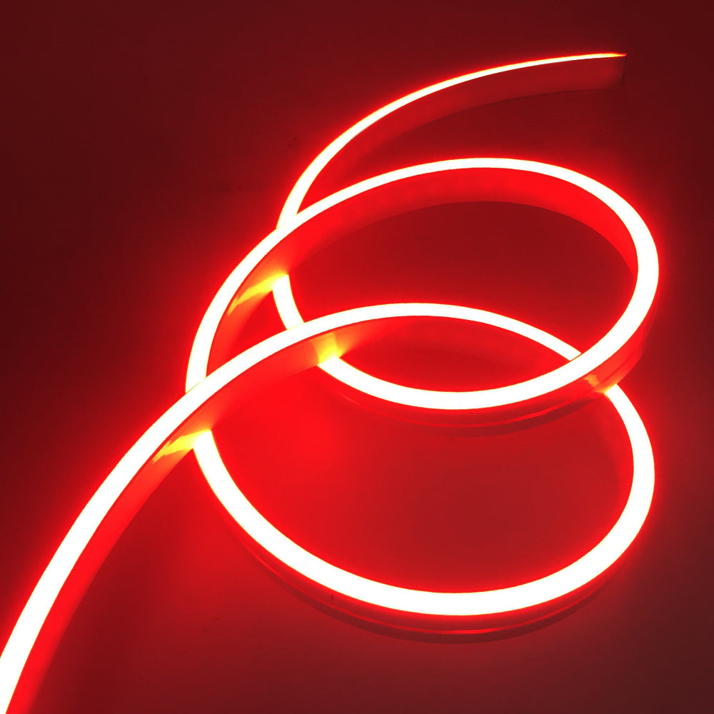 Buy Neon Flex LED Strip Light in Red (AC 220V - 8mm x 16mm) for bold and dynamic illumination