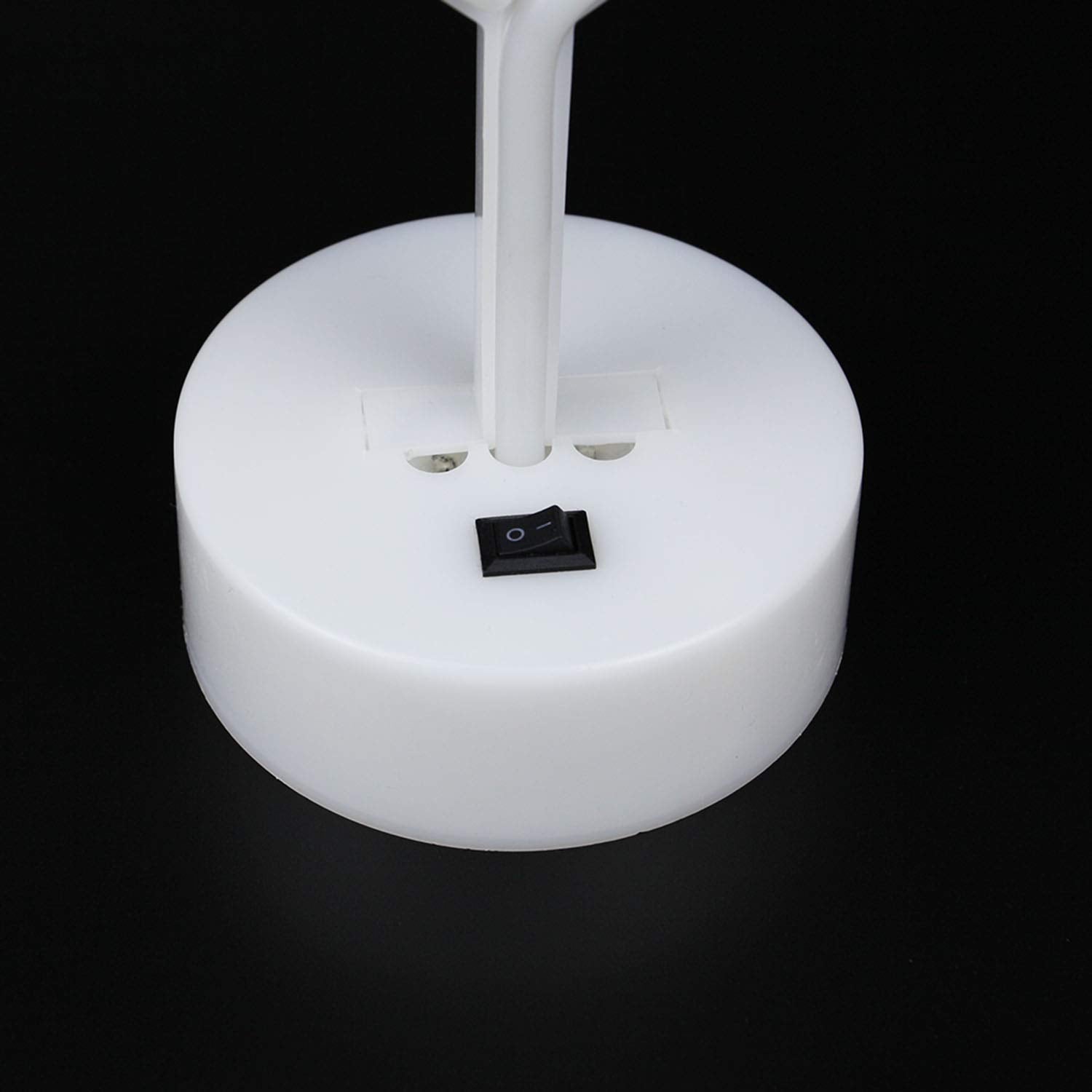 Neon Sign Table Lamp | Battery & USB Operated | Lightning Bolt (Warm White) - Chronos