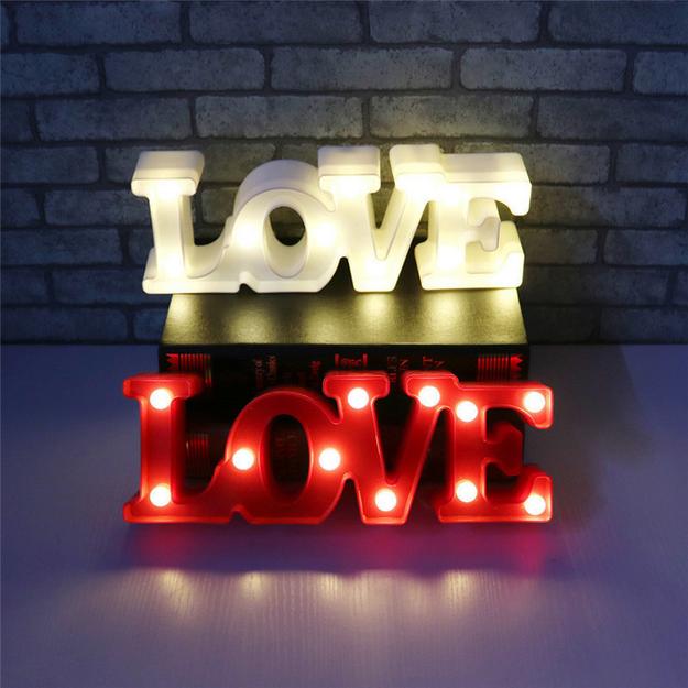 Marquee LED Light - LOVE Word Shape - Chronos