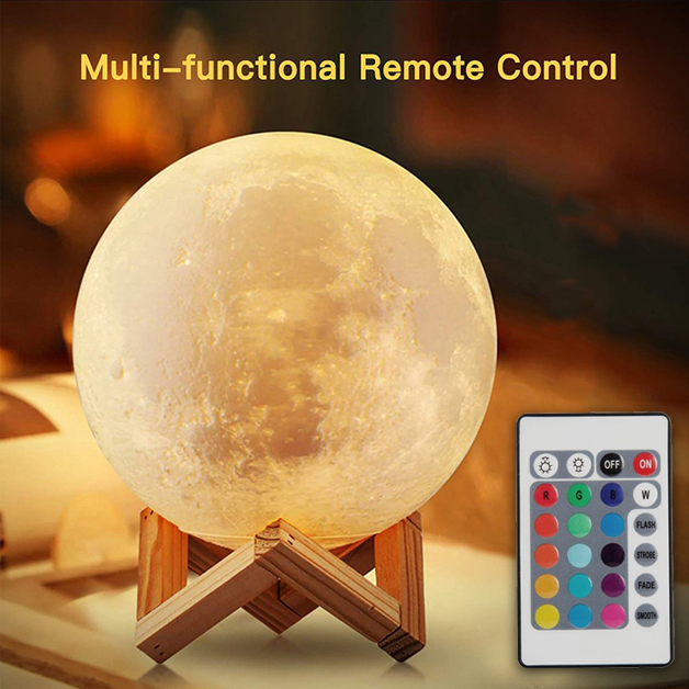 3D Moon Lamp chronos