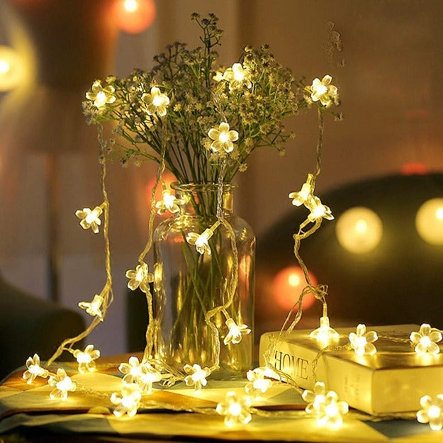 Flower string new arrivals lights