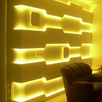 LED Strip Light 2835 SMD LED 120 LED Per Meter Amber Yellow | Chronos lights