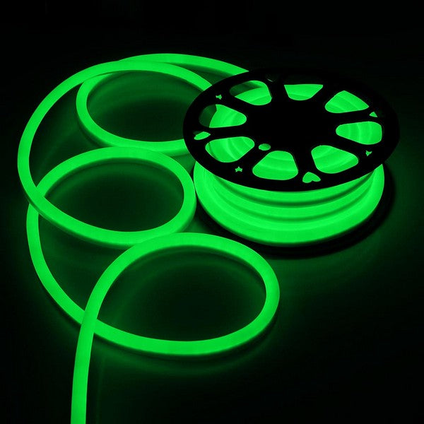 Create a soft yet vibrant green ambiance with this premium LED strip