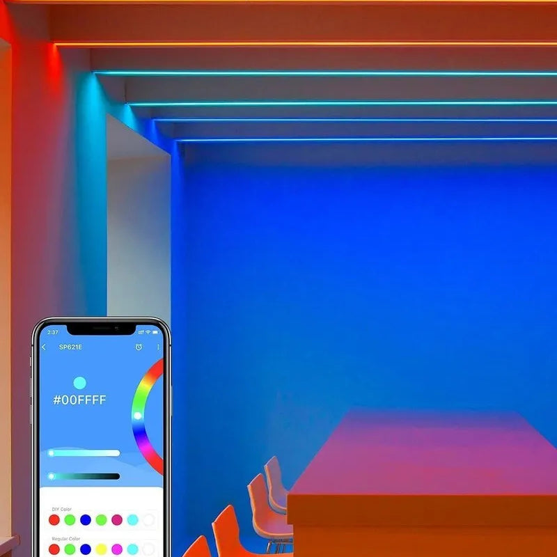 Smart Bluetooth RGBIC Pixel Strip Light Controller SP621E