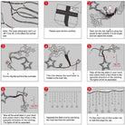 Star Curtain Lights | Multi LED | 138 LEDs