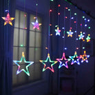 Star Curtain Lights | Multi LED | 138 LEDs