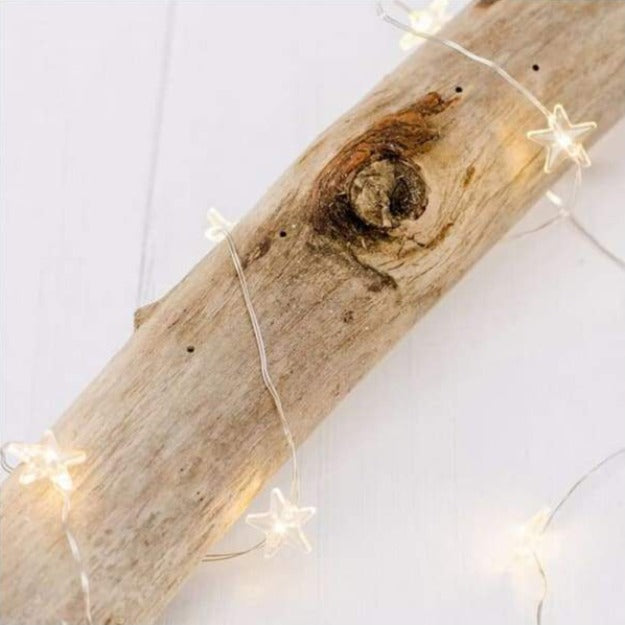 Copper Wire Fairy LED String Lights - Star Chronos