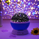 Rotating LED Star Moon Night Lamp | Multicolour Chronos
