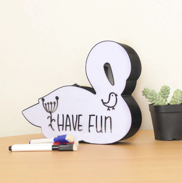 Scribble Light Box - Swan