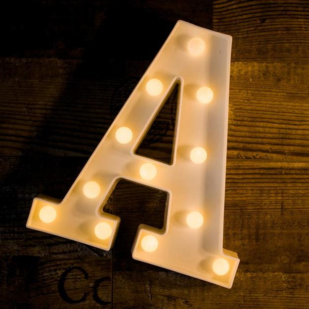 Marquee Letter Sign Lights - Alphabet A - Chronos