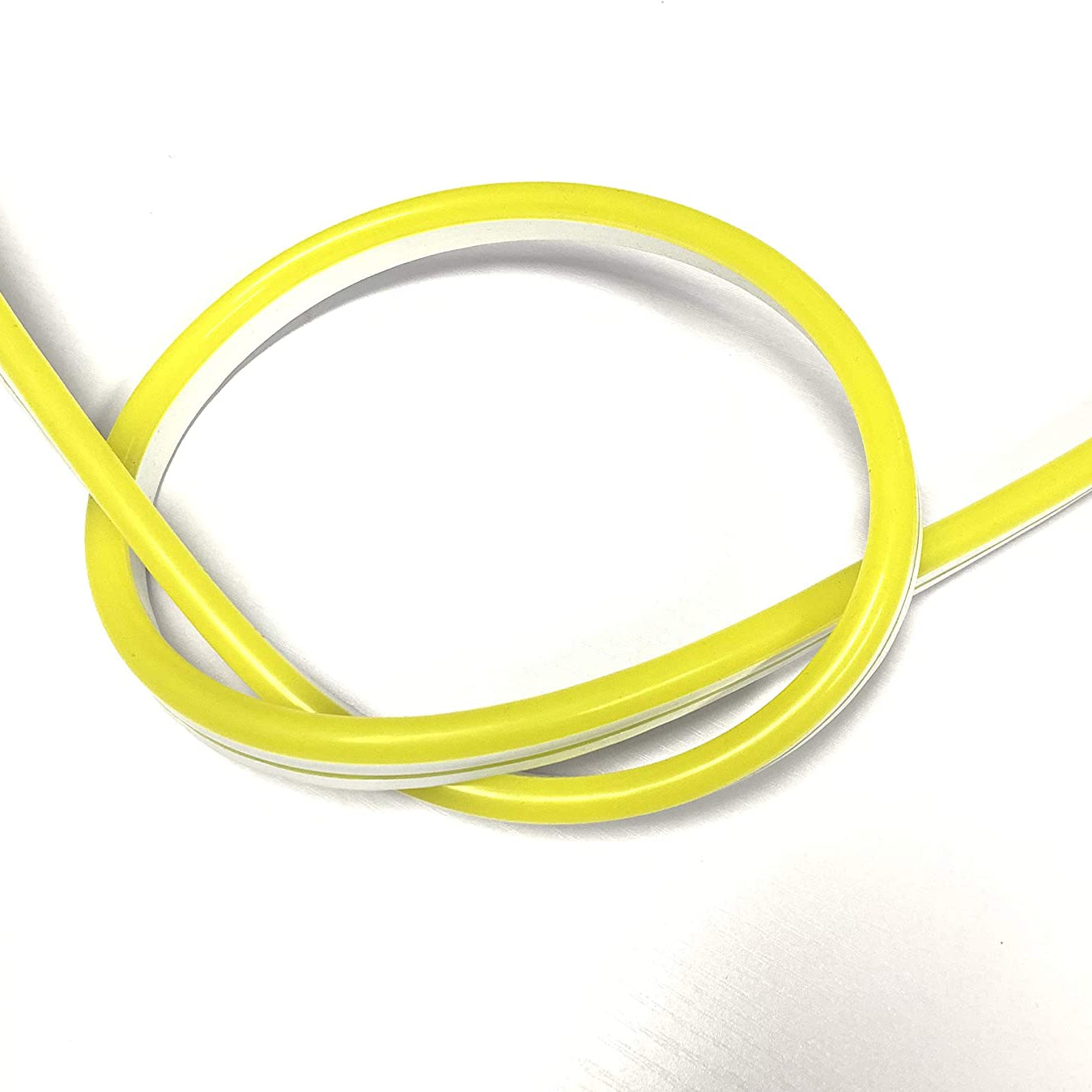 8mm x 16mm flexible yellow LED strip, great for retail displays, cafes, and accent lighting