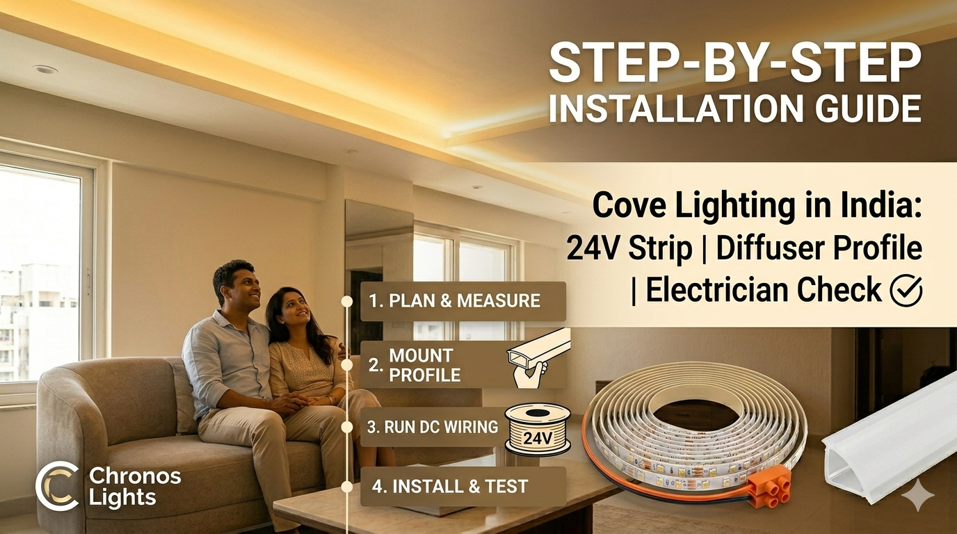 How to Install Cove Lighting — Step-by-Step Guide for Indian Homes