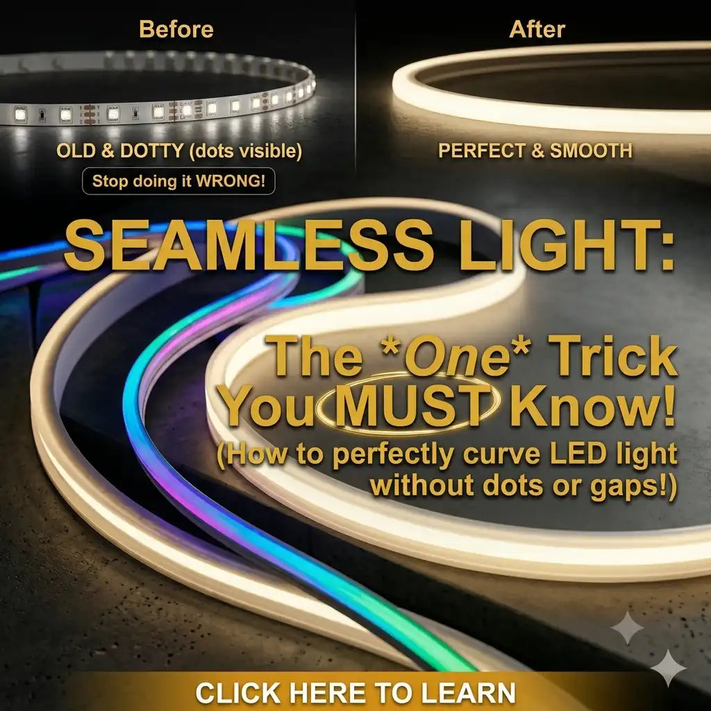 Side View Silicone LED Profiles: The Perfect Choice for Signage & Contour Lighting