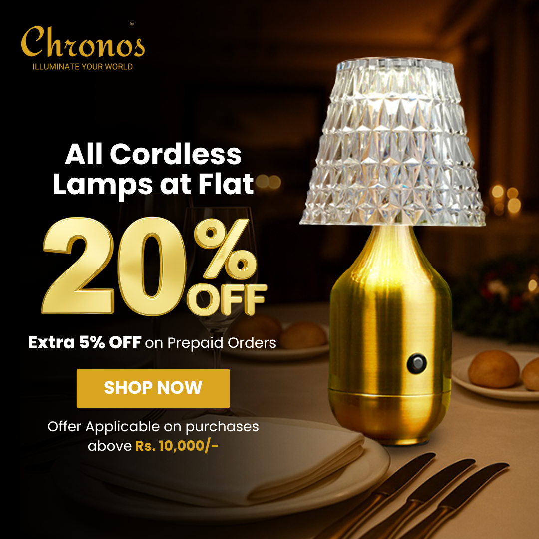 Top 5 Cordless Lamps to Buy Online in India – Elegant, Rechargeable & Now at 20% Off