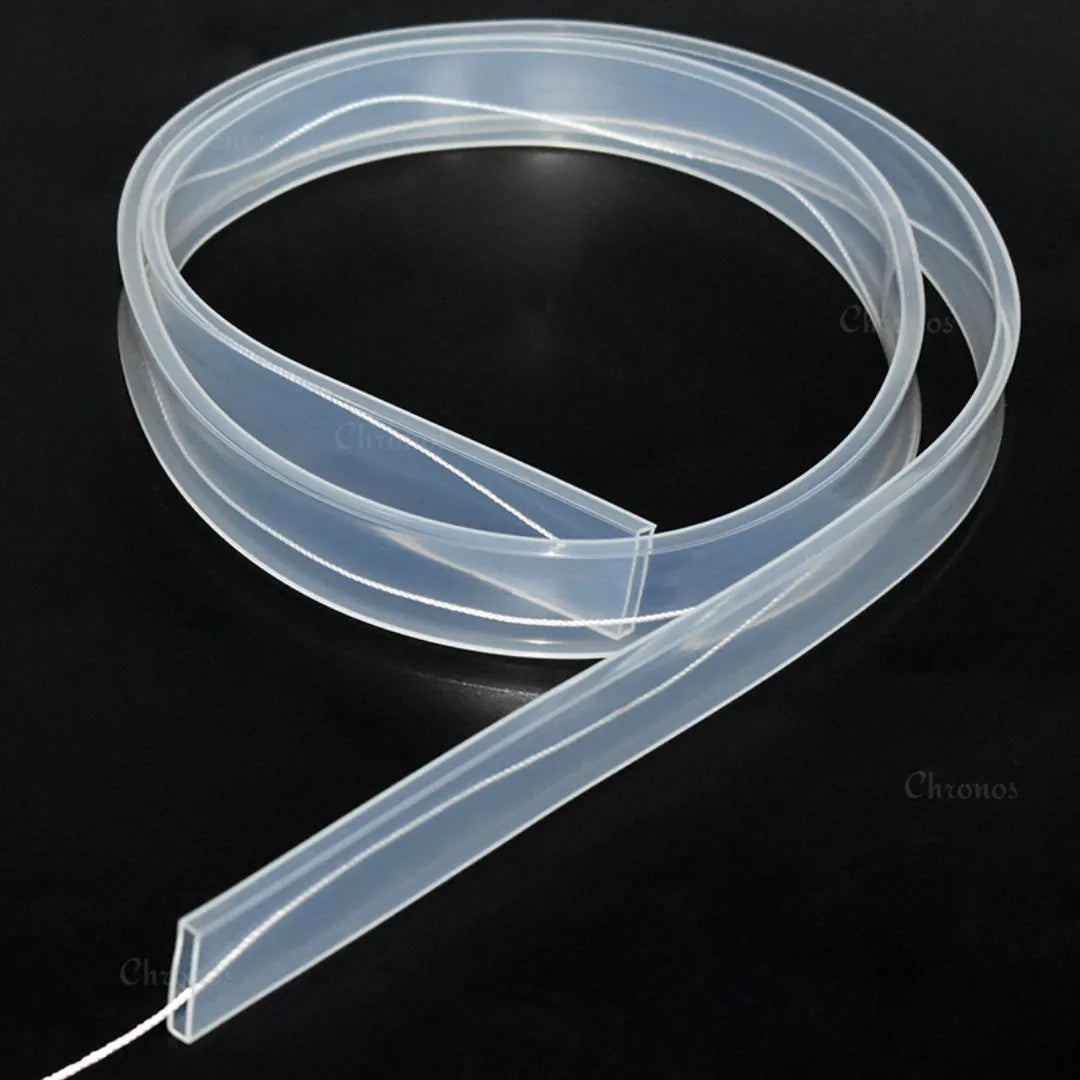 Chronos Lights 10mm transparent silicone sleeve for waterproof LED strip lights