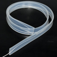 10mm Flexible Transparent Silicone Sleeve for LED Strip Lights