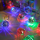 LED Disco Ball Mirror String Light Multi Chronos Lights