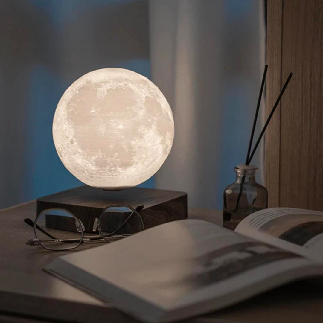 3D Levitating Moon Lamp | Chronos Lights