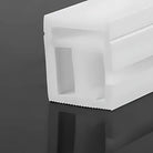 12x20 Side View Silicone Profile – Ideal for narrow beam LED strip installations
