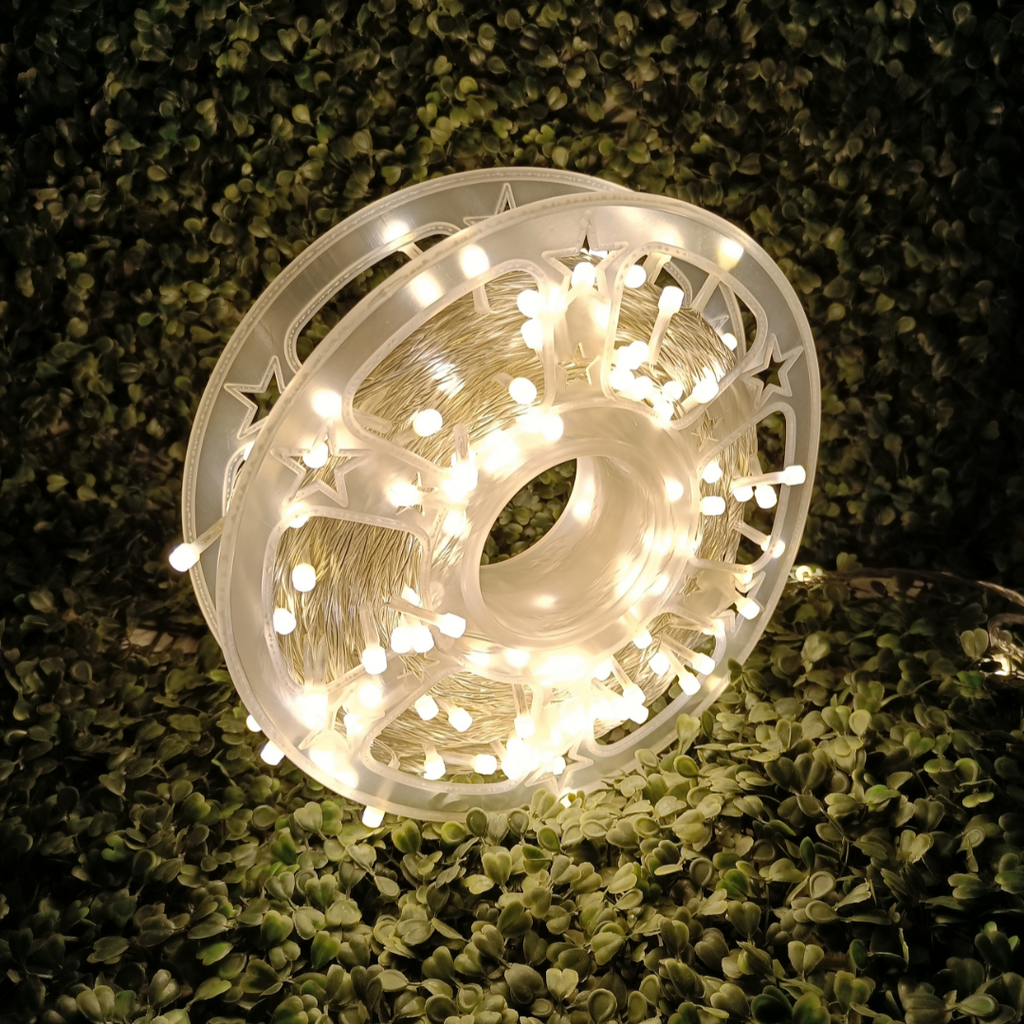 Gel Wire LED Series String Lights | Warm White Chronos Lights