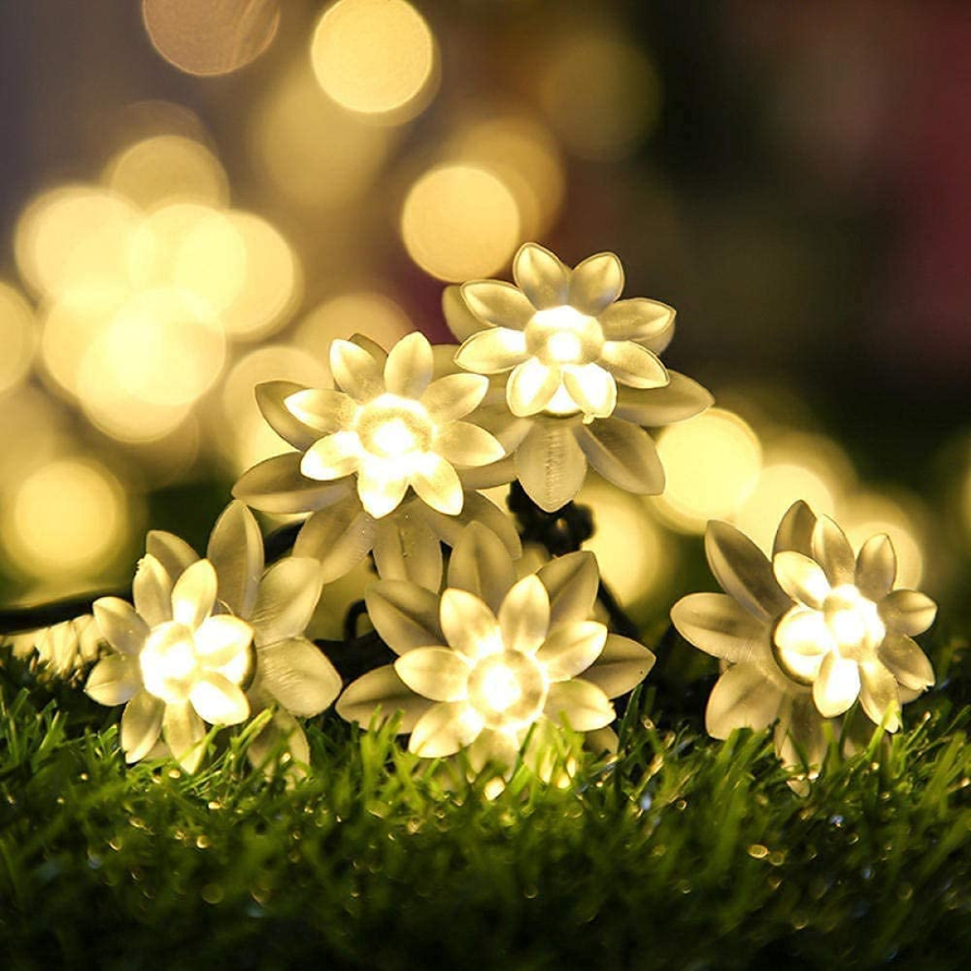 LED Daisy Flower Decorative String Light - Warm White Chronos Lights