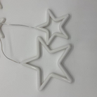 Neon Star Curtain Lights - 9 Stars | WARM WHITE | Chronos Lights