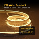 16x16mm flexible neon light designed for façade and contour lighting applications