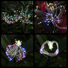 Outdoor LED Solar Firework Fairy Light | Multi | Chronos Lights