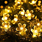 Sakura Flower Decorative String Lights - Warm White Chronos Lights