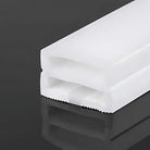 17x08 Top View Silicone Profile – Ideal for wide LED strip installations