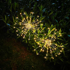 Outdoor LED Solar Firework Fairy Light | Warm White | Chronos Lights