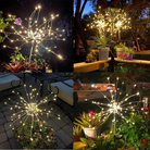 Outdoor LED Solar Firework Fairy Light | Warm White | Chronos Lights