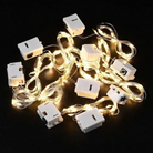 Tiara Copper Wire Fairy LED String Lights - Button Battery Operated - Warm White | Chronos Lights