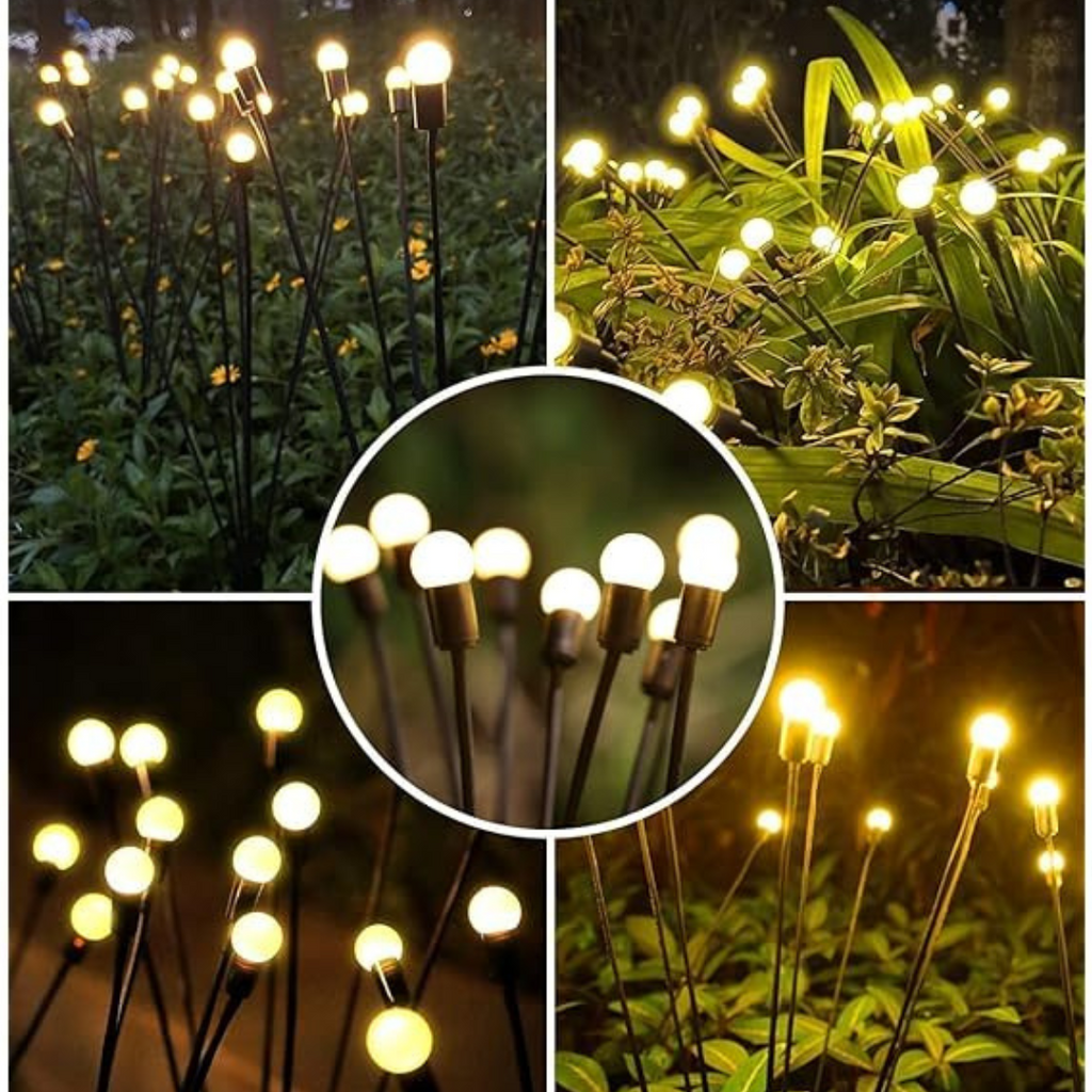Outdoor LED Solar Firefly Light | Warm White | Chronos Lights