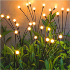 Outdoor LED Solar Firefly Light | Warm White | Chronos Lights