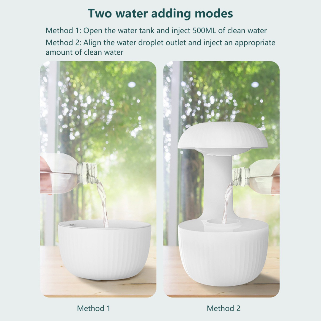 Anti Gravity Water Drop Humidifier Chronos Lights