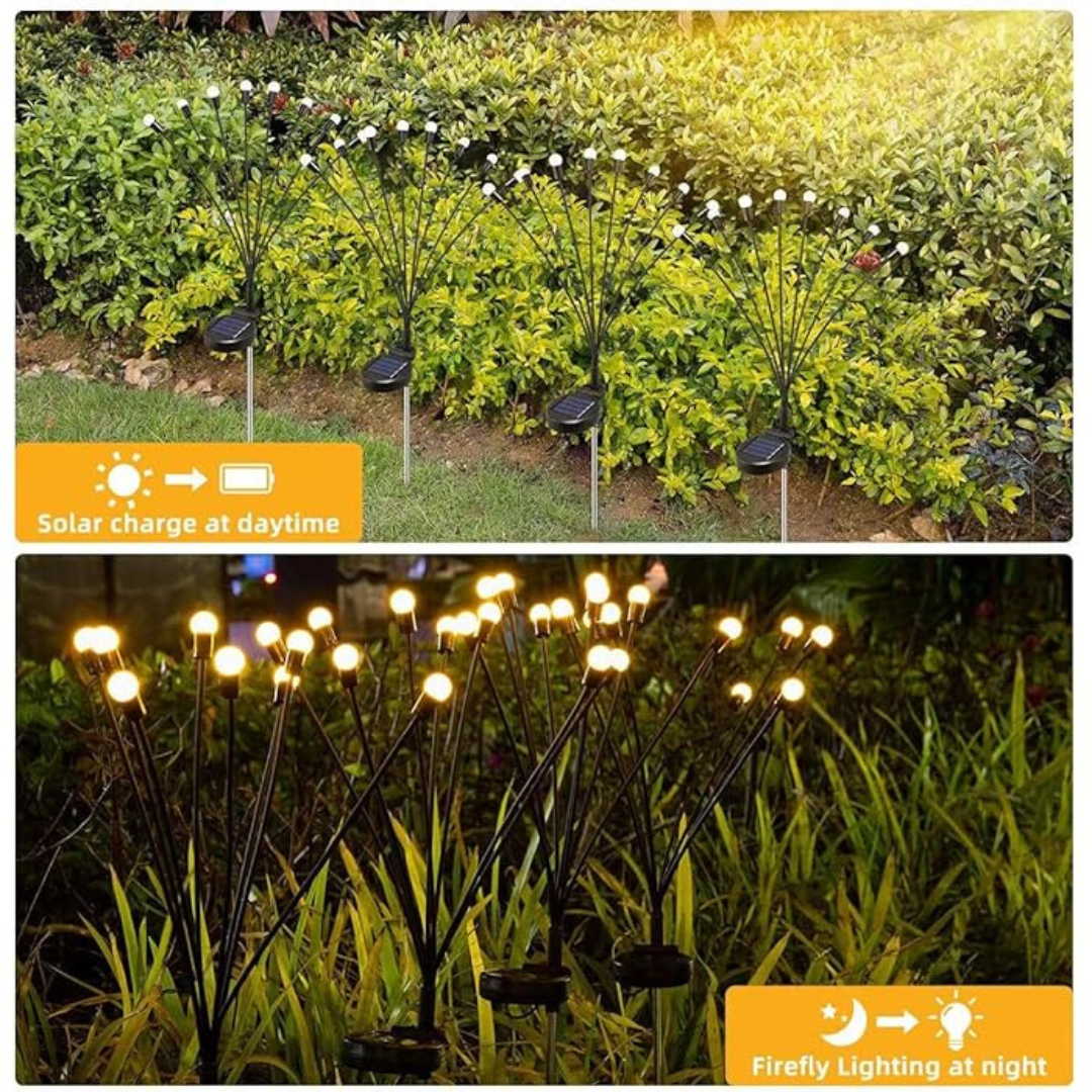 Outdoor LED Solar Firefly Light | Warm White | Chronos Lights