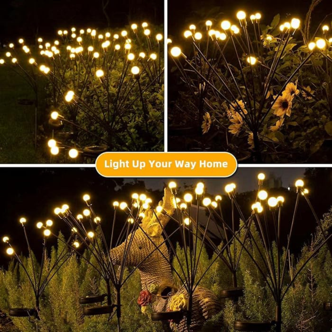 Outdoor LED Solar Firefly Light | Warm White | Chronos Lights