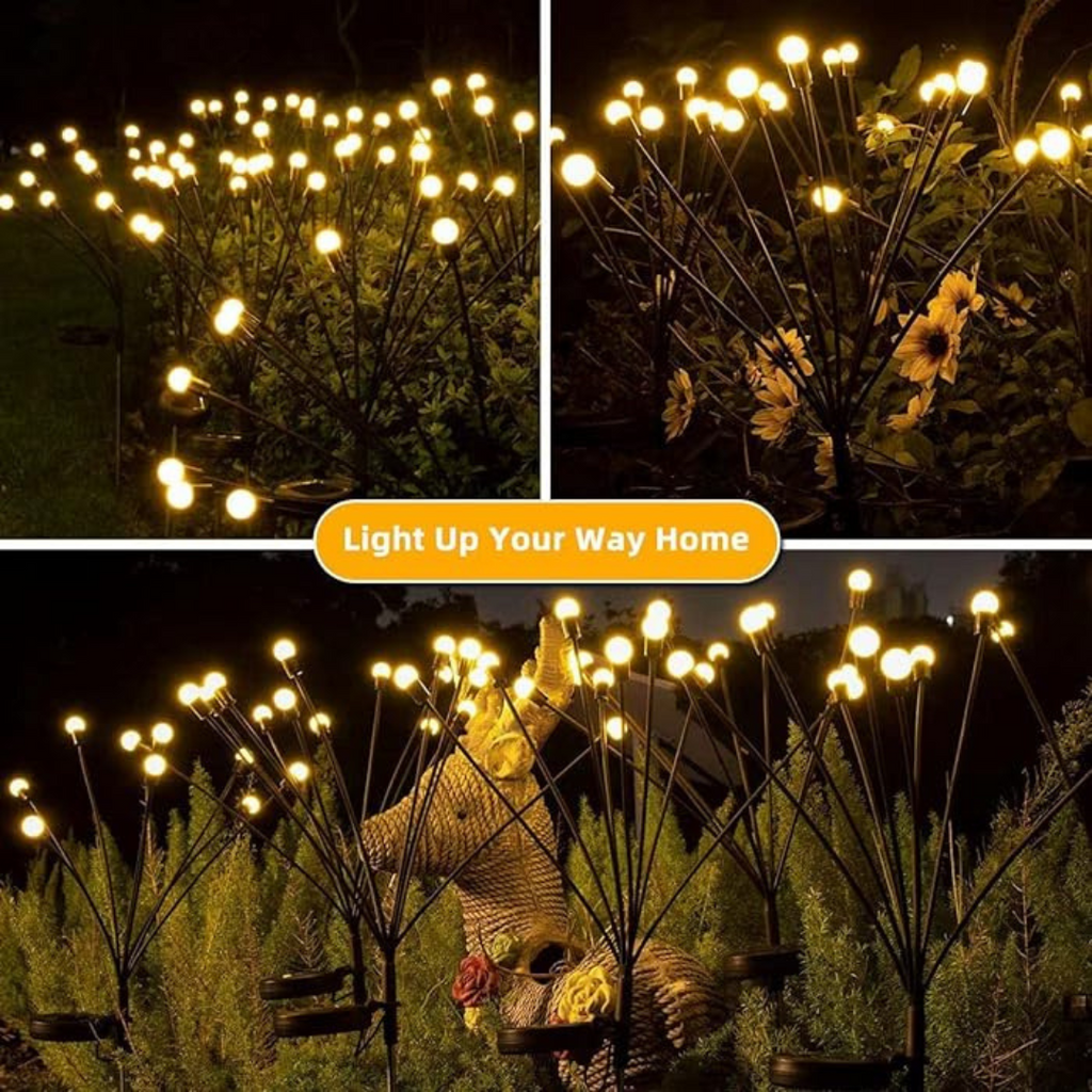 Outdoor LED Solar Firefly Light | Warm White | Chronos Lights