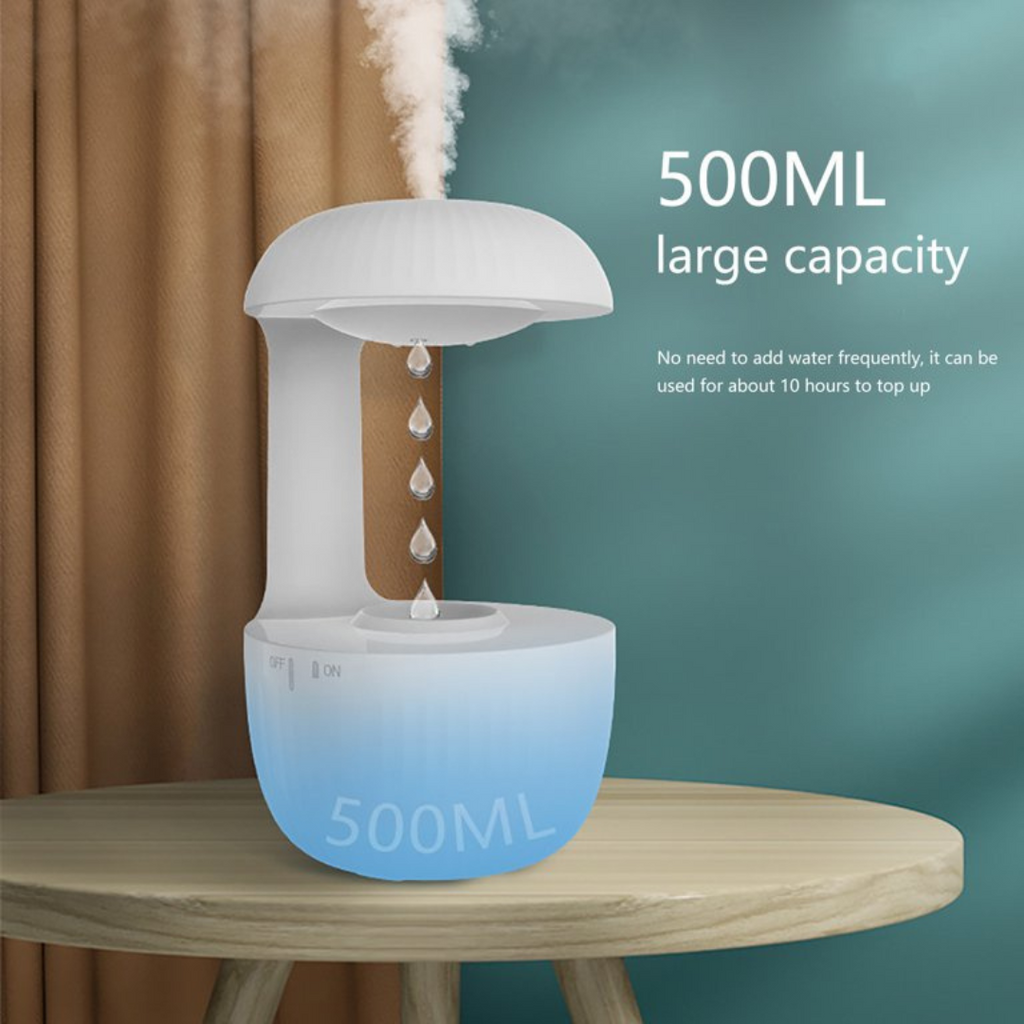 Anti Gravity Water Drop Humidifier Chronos Lights