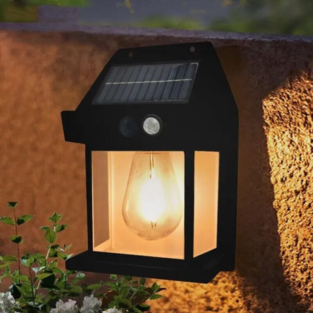 Outdoor Solar interaction Wall Lamp | Chronos Lights