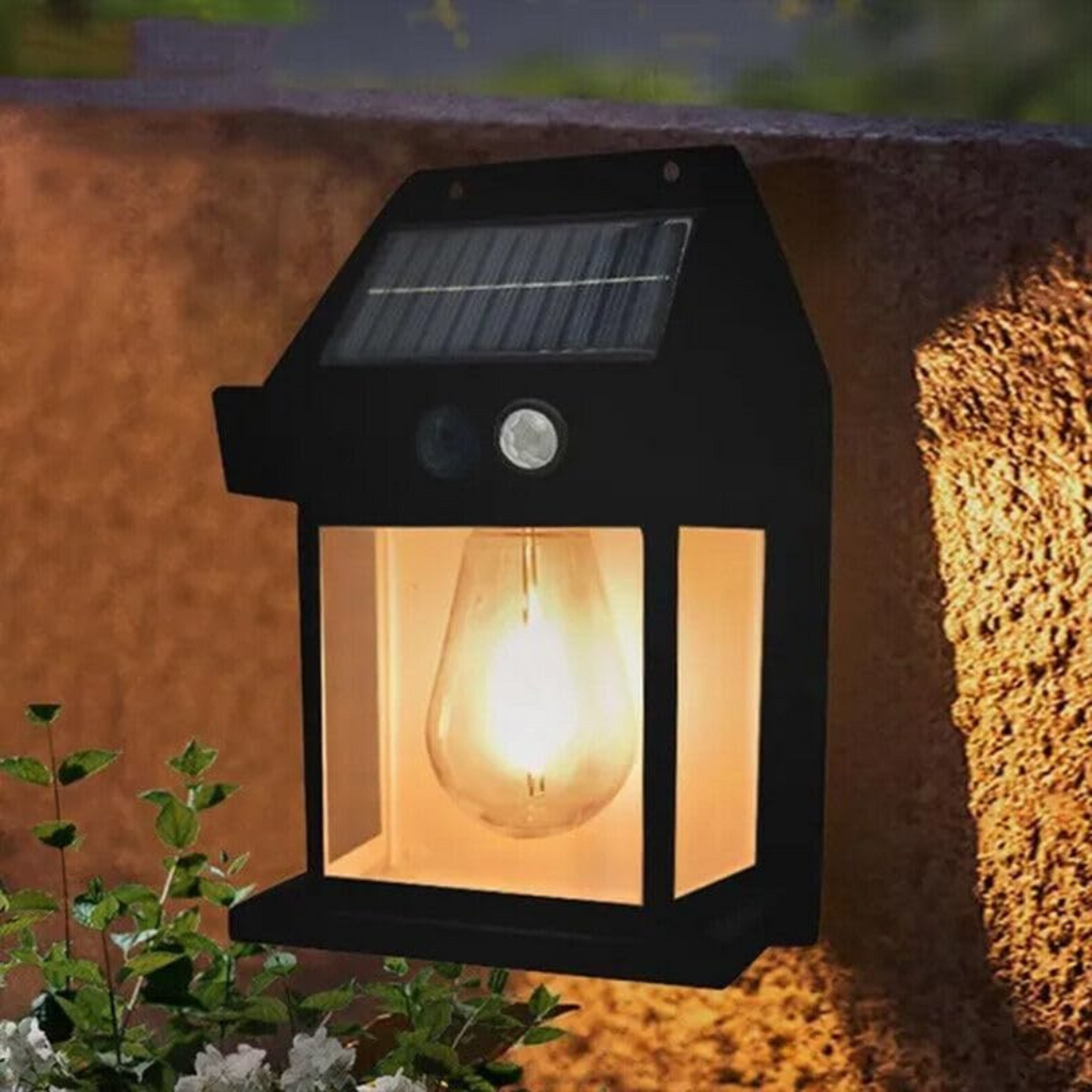 Outdoor Solar interaction Wall Lamp | Chronos Lights