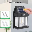 Outdoor Solar interaction Wall Lamp | Chronos Lights