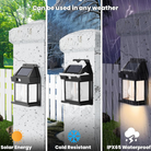 Outdoor Solar interaction Wall Lamp | Chronos Lights